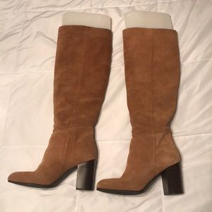 Sam Edelman Silas Suede Knee Boots - Size 9